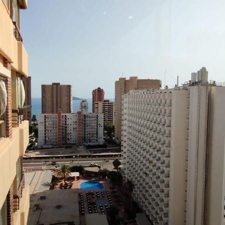 Precioso Apartamento Con Piscina Y Vistas Al Mar Mediterraneo. Benidorm Bagian luar foto